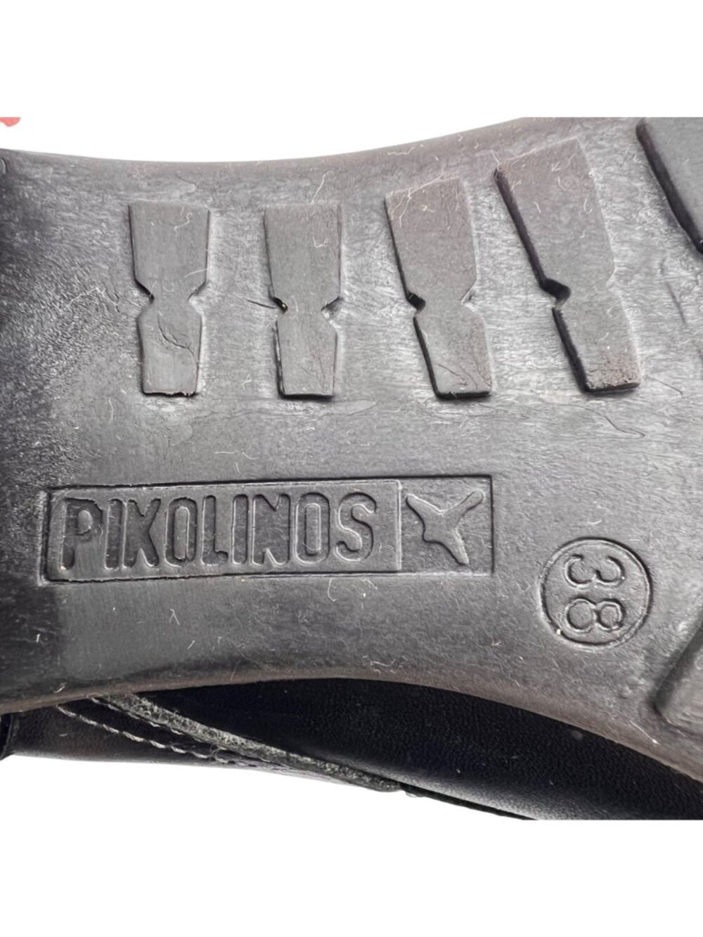 Pikolinos Le Mans Black Leather Ankle Boots Buckle Details Womens 38 EU / 7.5 US - Picture 12 of 16